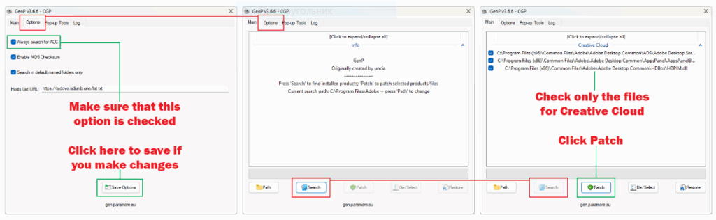 Adobe GenP Download site logo base